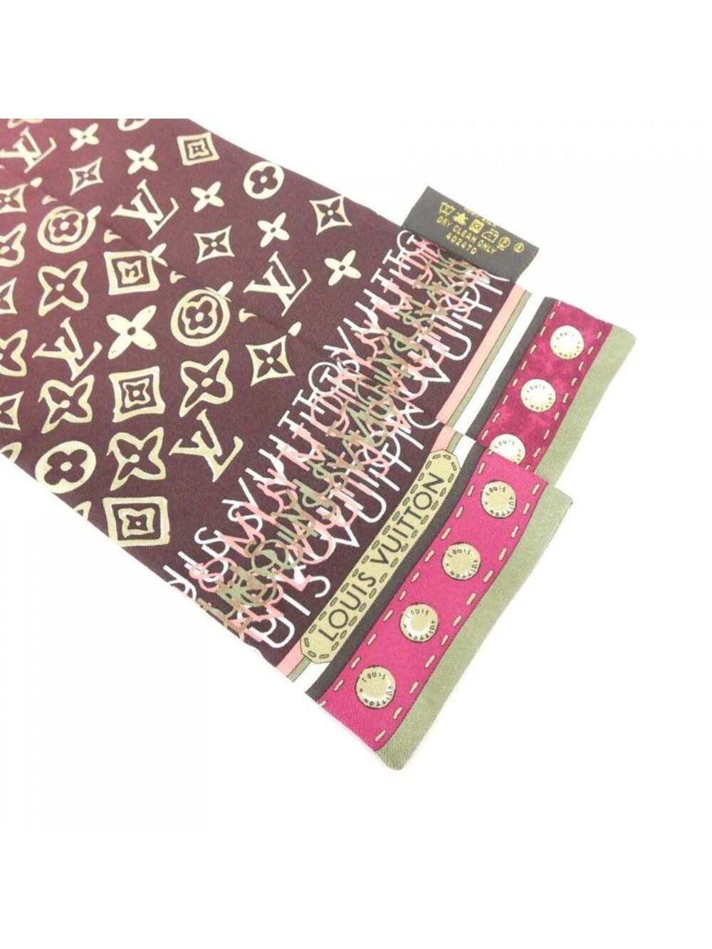 Louis Vuitton Bandeau Monogram Map Scarf - Picture 2 of 3